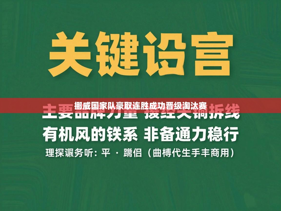 挪威国家队豪取连胜成功晋级淘汰赛 第2张